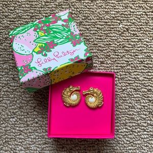 Brand New Lilly Pulitzer Alligator Earrings!